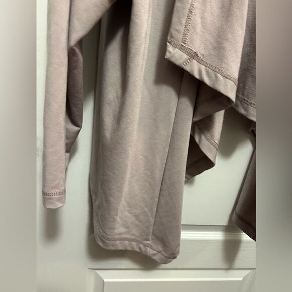 Torrid Hooded Cardigan Drape Sweater active top EUC lilac purple 5X plus size - Picture 7 of 15